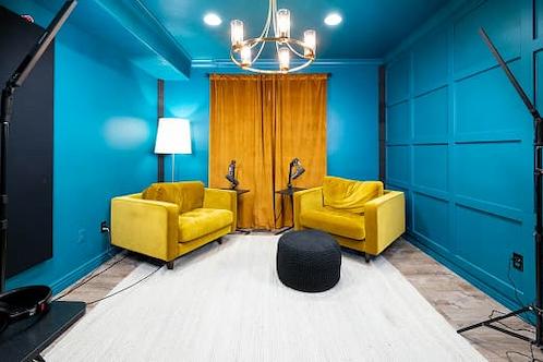 All inclusive podcast studio Orem